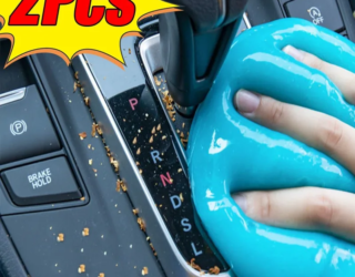 Dust Busting - Magic Mud Dust Remover for Computer Keyboards and Auto/Car Interior Cleaning Gel